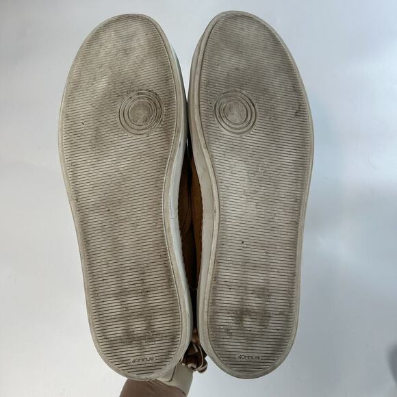 Allen Edmonds "ALPHA" Suede Men's 12 D Slip-On Casual Sneakers Tan Suede - Picture 8 of 10